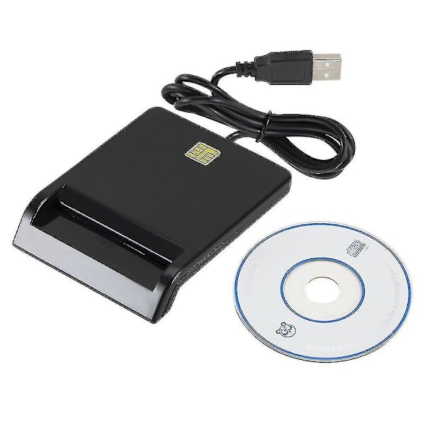Smartkortläsare Dod Military USB Common Access Cac/sim/id/ic Bank-/chipkort