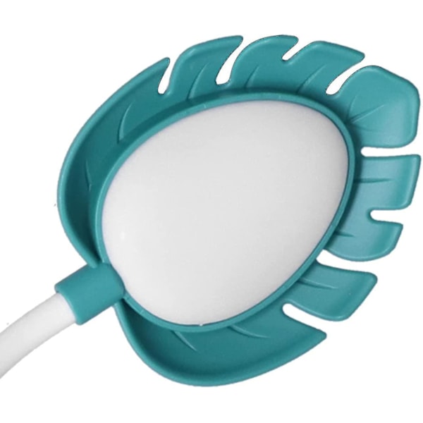Led Skrivebordslampe Med Penholder Tegneserie Dyresnegl Multifunktion Bordlampe Usb Opladning Sød svanehals Skrivebordslampe Til Studerende Børn Lys (blå)