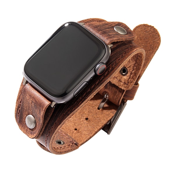 Apple Watch strap, handmade woven accessories, retro cuff bracelet for men and women（38/40MM）