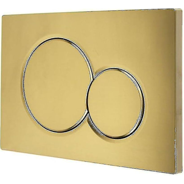2024 Geberit Sigma01 Dual Flush Plate, Chrome Finish, 115.770, Gold-hhny
