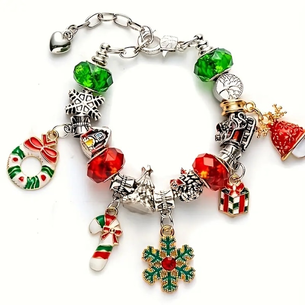 Julkalender Armband Blind Box DIY Smyckestillverkningssats Present Julgåva