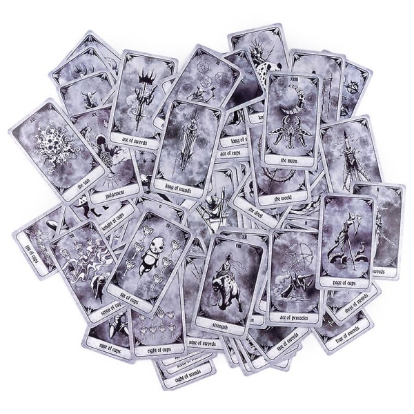 12*7 cm Shawn Cross Tarot Prophecy Divination Deck Family Party Board Game Tarot（A）