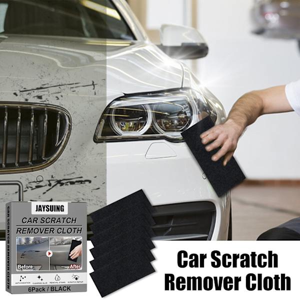 Nano Sparkle Cloth Car Scratch Repair Cloth 2023 - Nano Magic Cloth autolle (6 kpl)