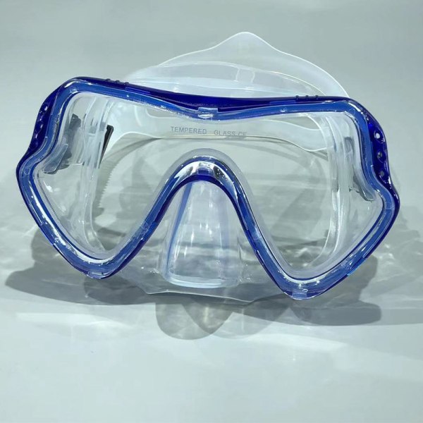 Dykkermaske Snorkelutstyr Goggles Svømmebriller med nesemaske