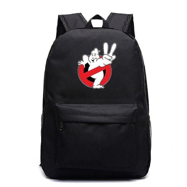 Ghost Busters -reppu Matkalaukku Ghostbusters Shouler -reppu pojille tytöille koululaukku kannettavan tietokoneen laukku teinien kirjalaukku lapsille (1)