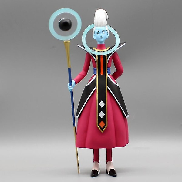 Dragon Ball Whis Beerus Figur Goku Anime Figurer Gods Of Destruction Figur Pvc Statue Model Dukke Samlerlegetøj Børnegave（ingen æske，21cm Whis）