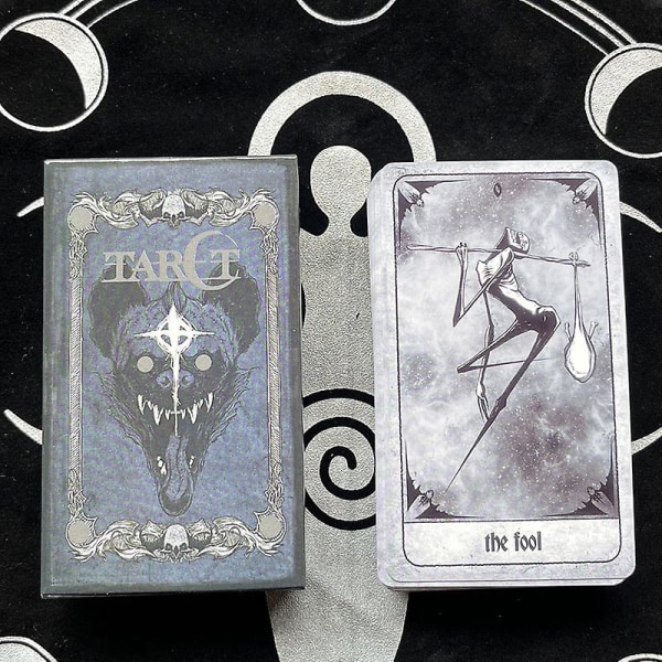12*7 cm Shawn Cross Tarot Prophecy Divination Deck Family Party Board Game Tarot（A）