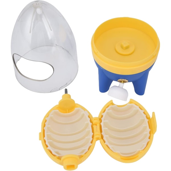 Äggulesmixer, Bärbar Golden Egg Maker, Manuell Äggskakare, Äggmixer för Små och Stora Ägg, Protein- och Äggulesmixer med Dragrep