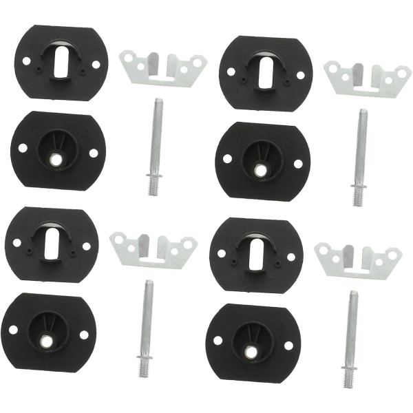 4 Sets Dedicated Sofa Buckle Furniture Connector Pin Style Sofa Part Component Connector Sofa Connection Buckle Cut Sofa Couch Connectors