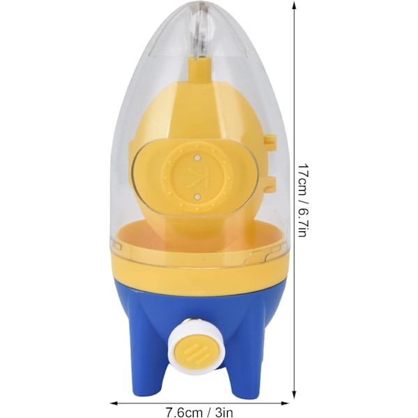 Äggulesmixer, Bärbar Golden Egg Maker, Manuell Äggskakare, Äggmixer för Små och Stora Ägg, Protein- och Äggulesmixer med Dragrep