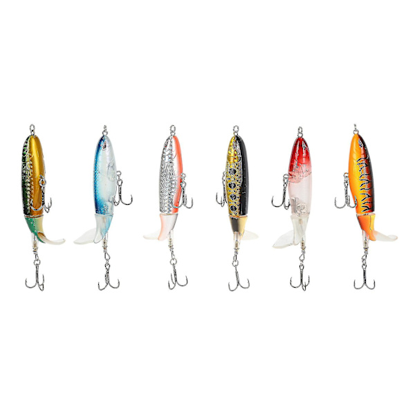 Floating Popper Lure Artificiellt bete Wobbler Ing Tackle