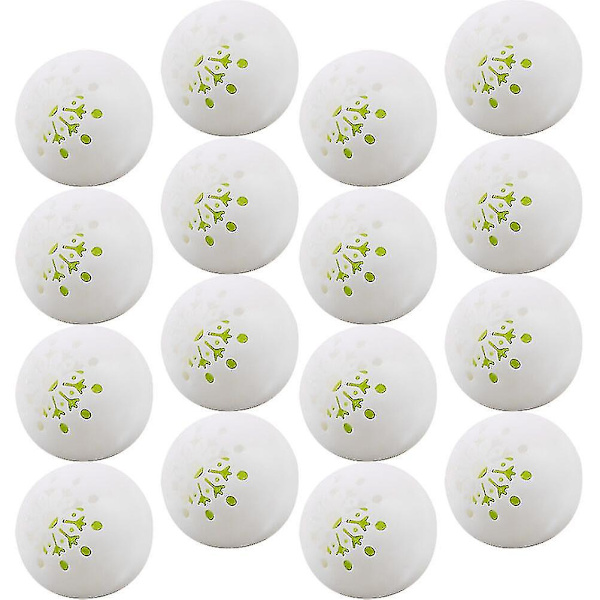 30 stk. Sko Lukt Eliminator Husholdningssko Deodorant Lukt Eliminator Sneaker Balls Deodorizers Sko Deodorant Baller（Hvit 30STK）