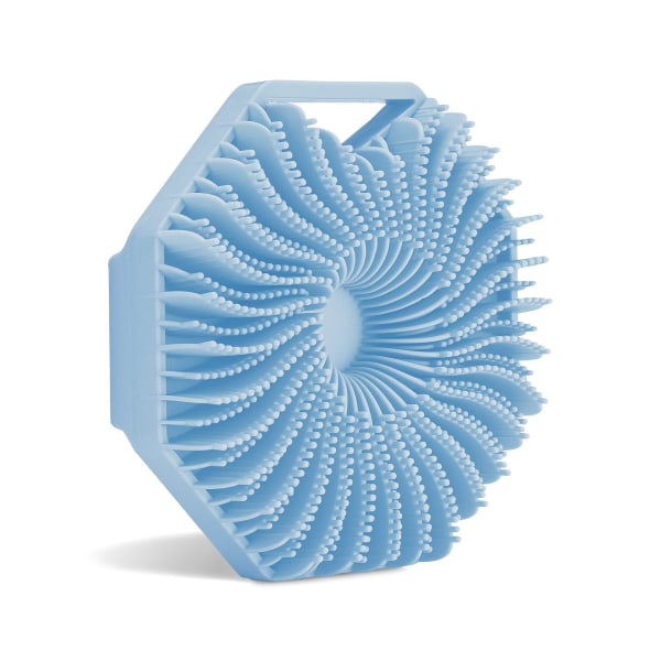 Silikon Body Cleansing Brush Soft Shower Gel Kroppsrengöringsborste (blå)