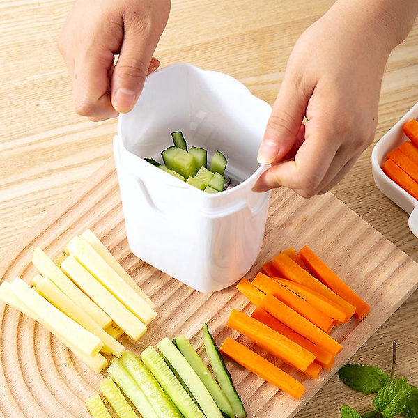 Potatishackare Chipper Grönsaksskärare Pommes frites Maker Slicer Köksverktyg