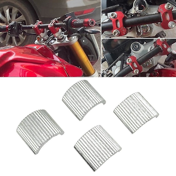 22 mm till 28 mm motorcykelstyre Conversion Mount Riser Clamp Shim Adapter
