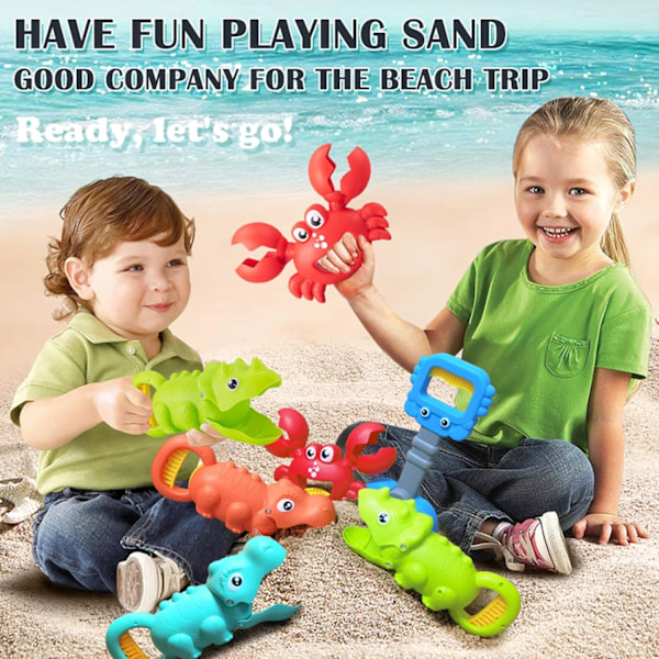 Rantahiekkaleikkalu Grabber Baby Bath Toys Sand Grabber Beach Sand Toys