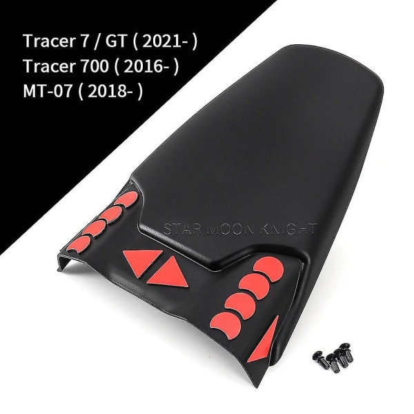 Mt-07 Mt07 2018 - 2022 Moottoripyörän takalokasuojan lokasuojan jatkeen Hugger-pidennys Yamaha Tracer 7 Tracer 700:lle 2016 - 2022 (Hugger Extension)