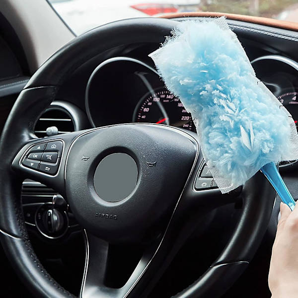 Fluffy Duster täyttöpakkaukset, Flash Dust Magneetin täyttö, jätteiden pölynimuripäät, käsihuuhteen täyttöpakkaus ripustuskoukulla (Vaihtopää 5 kpl)