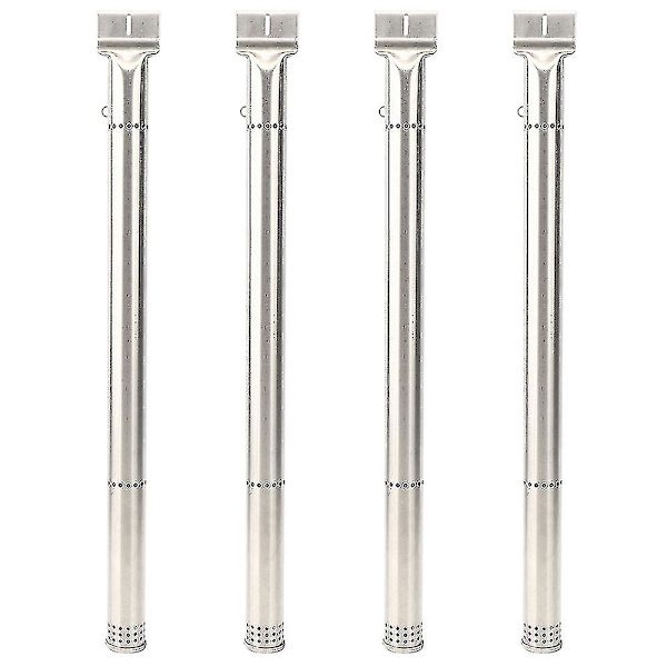 4-pack rostfritt stålrörsbrännarebyte för Charbroil Grill XC