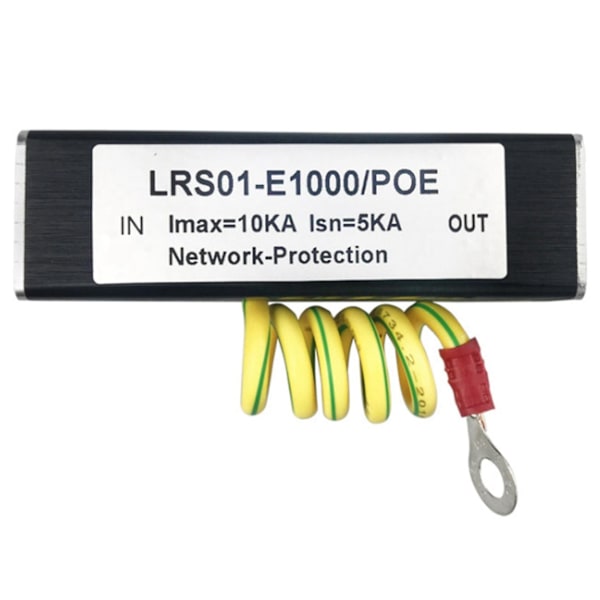 100/1000m Poe Ip Camera Network Rj45 Poe Surge Protector Protection Device Arrester Spd 1000m