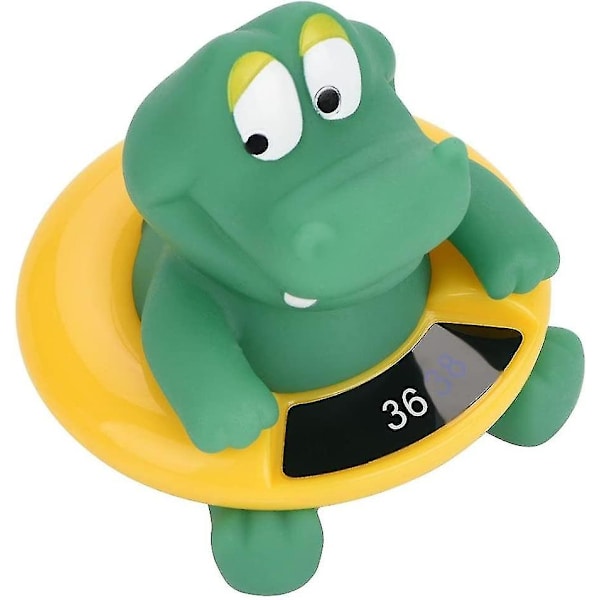 Badtermometer, LED temperaturdisplay Söt djur flytande termometer Digital termometer flytande leksak (4)