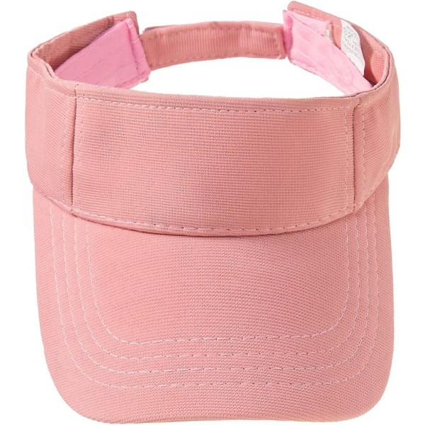Barn Visir Cap Golf Visir Girl Pojke Cap Andas Justerbar Cap Snabbtorkande Solskydd för 1-8 år gammalt Barn Rosa