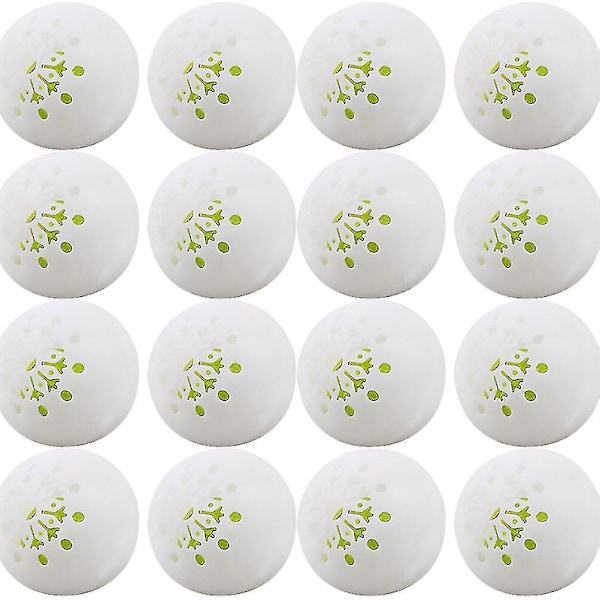 30 stk. Sko Lukt Eliminator Husholdningssko Deodorant Lukt Eliminator Sneaker Balls Deodorizers Sko Deodorant Baller（Hvit 30STK）