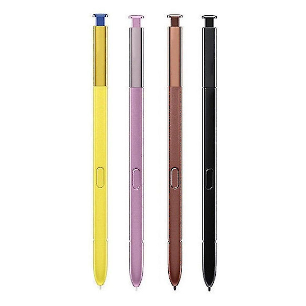 Hiborth erstatningsknap Skriver Touch Screen Stylus S Pen til Samsun-g Galaxy Note 9（Gul）