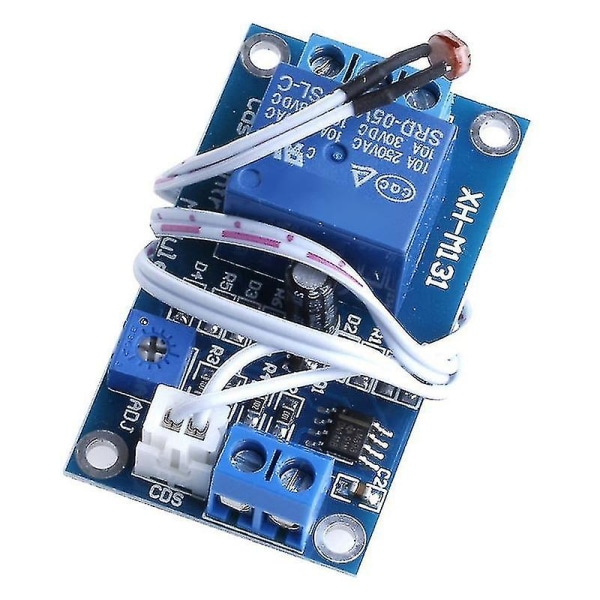 12v lyskontrollbryter Fotoresistor relémodul deteksjonssensor Xh-m131（blå）