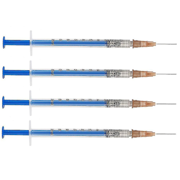 4 kpl Johtava hopeamaali 0,2 ml Sähköliima Liimapasta PCB-korjaussovellukseen