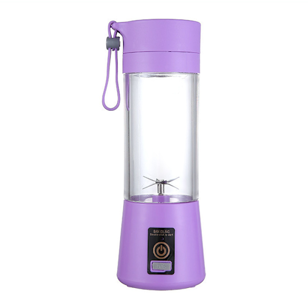 Mini elektrisk fruktpresse, oppladbar, bærbar, USB-juicebeger（1）