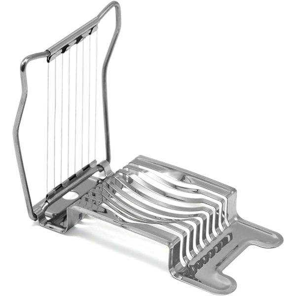 Æggeskærer, Aluminiumsæggeskærer, Rustfrit Ståltråd Æggeskærer og Æggeskærer Multifunktionel. Velegnet til hårdkogte æg, frokostkød og andet