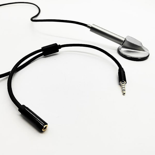 Elektroninen digitaalinen stetoskooppi matkapuhelinnauhoittimella - sopii HM9250:lle (hopea)