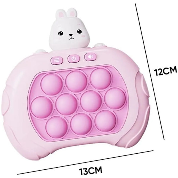 Snabbt tryckspel, bubbla fidget-leksak, elektroniskt sensoriskt spel, dekompressionspelkonsol, sensorisk fidget-leksak, för barn, kreativa leksaker
