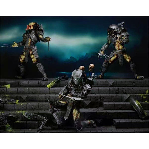 Predator Figur Neca Aliens Vs Predator Series Alien Covenant Ældste Youngblood Predator Serpent Hunter Legetøj Film Action Figur[hsf]（B）