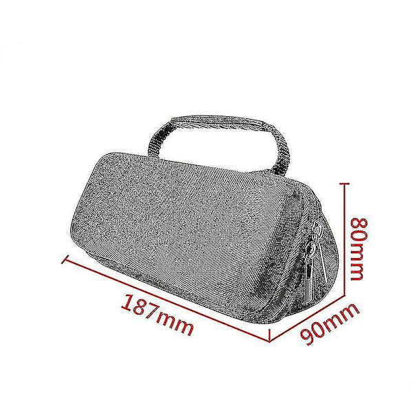 Kompatibel med For Sonos Roam Bærbar Smart Audio Oppbevaringspose Beskyttelsesveske Hard Shell Anti-crush håndveske
