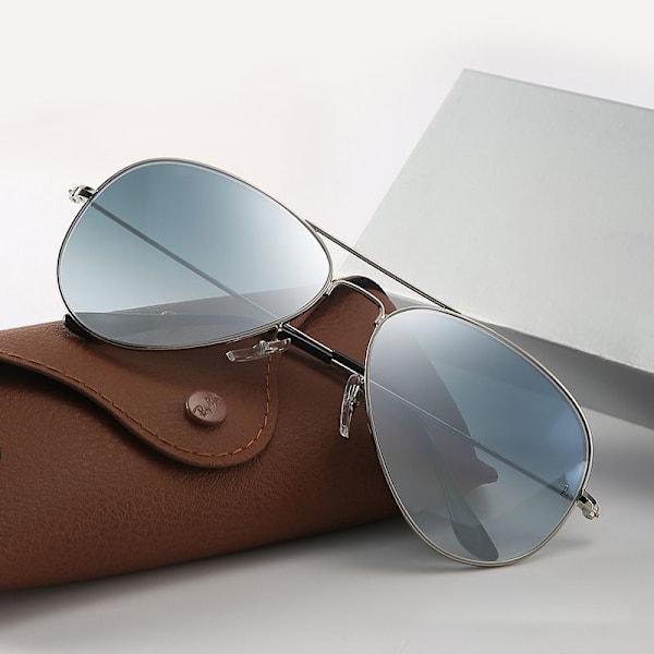 Ray Ban 3025 112/19 Aviator Gold Frame with GREEN MIRROR Lens -SIZES （2）
