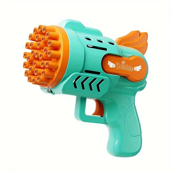 Boblepistol, farverig boblemaskine med rig boble, automatisk boblemaskine