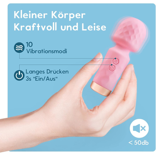 Vibrerende AV-massagestav, kvindelig masturberingsenhed