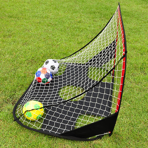 Bærbart sammenleggbart fotballmål for barn