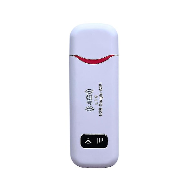 4g Lte trådløs usb dongle mobil hotspot 150mbps modem stick mobil bredbånd mini 4g router til C（Hvid）
