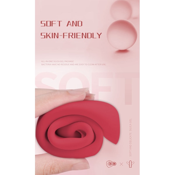 Kvindelig sugevibrator, 360° klitoral roterende sexlegetøj