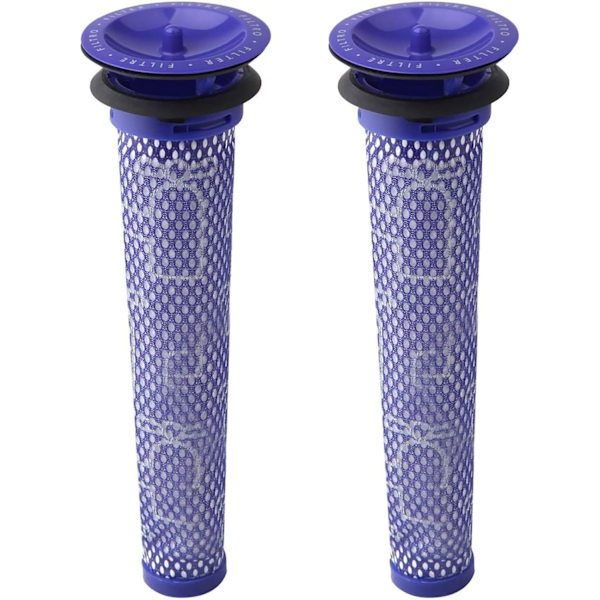 Pakke med 2 erstatningsfilter for D DC58, DC59, V6, V7, V8. Erstatter delenummer 965661-01. 2 filtre