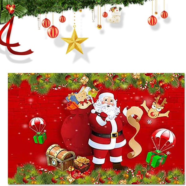 Julklappsmatta Dörrmatta Ingångsmatta Halksäker Golvmatta