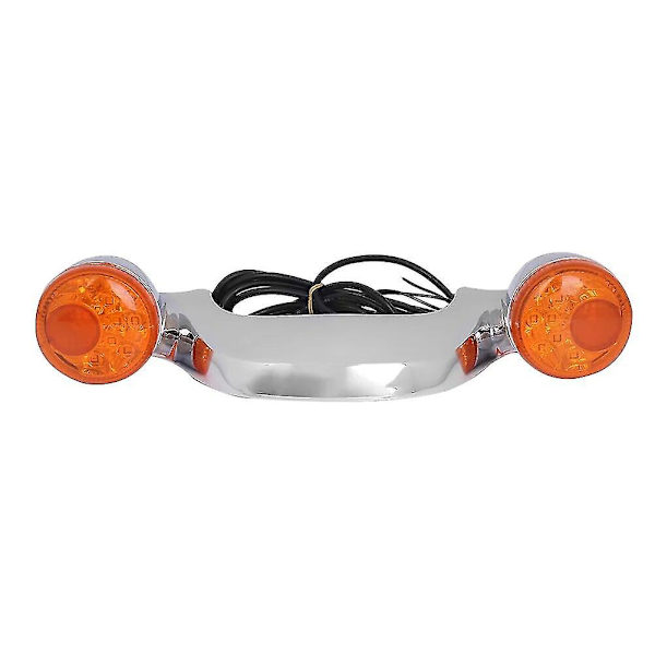Motorcykel Krom Bak Blinkers Bromsljus Bar Lampa För Harley Touring Road Street Glide Road King Special Flhx Fltrxs 10-21[HSF]（B）