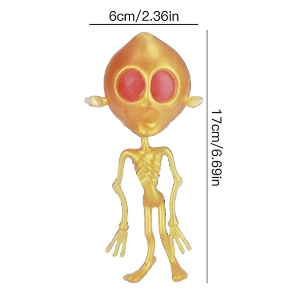 Vent Alien Tricky Toys Udluftningslegetøj Stor Spøgelseskranie Legetøj Boder Legetøj 5ml A