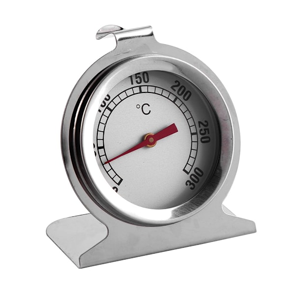 Bakeovn termometer i rustfritt stål for høye temperaturer, grillovnssetetype, ovnvisertermometer 0-300 ℃