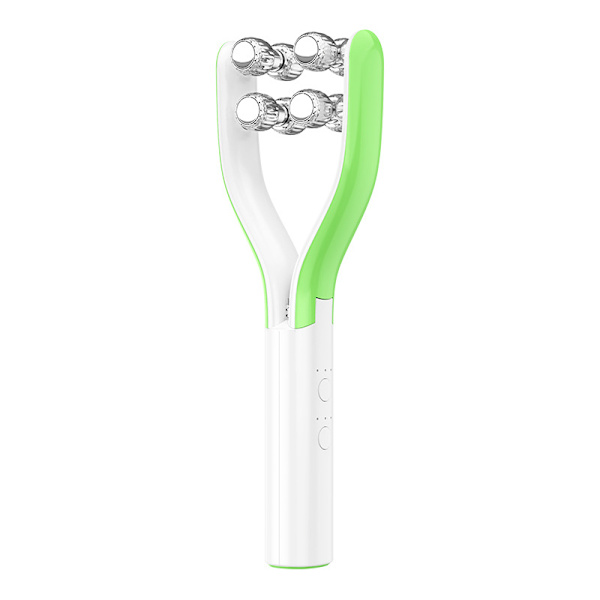 Rulle Ansigtsmassager, USB Elektrisk Ansigtsmassager, V Ansigtsrulle Skønhedsinstrument, Ansigtsmassager til Kvinder