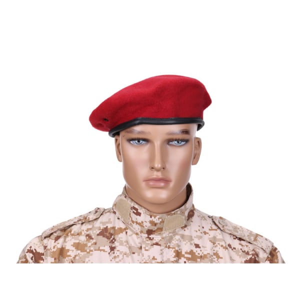 Unisex Military Army Hat Mænd Fransk stil Uniform Casual Stree Baret Cap（1）