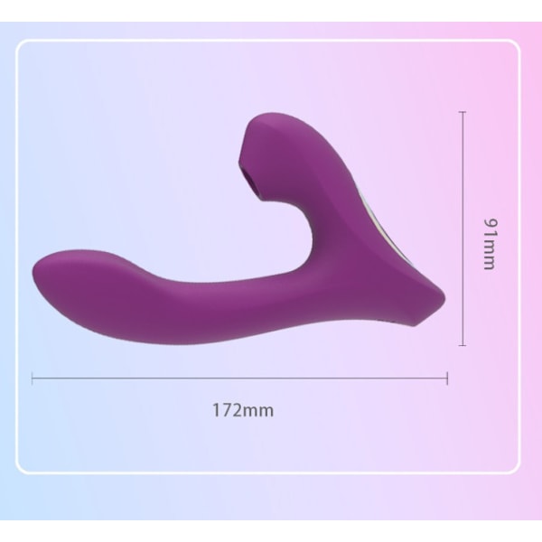 Klitorissuger - Kvinnelig Masturbator AV Vibrator Stick Sexleketøy
